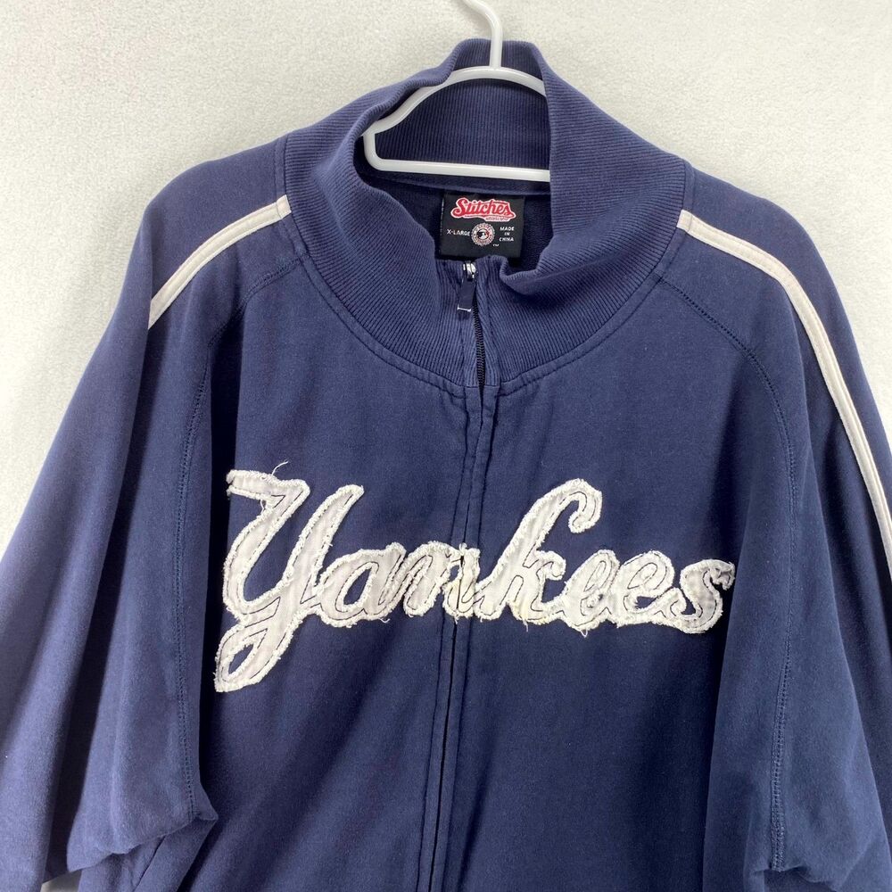 Vintage Stitches Genuine Merchandise MLB New York Yankees Baseball Full Zip XL - Picture 6 of 9